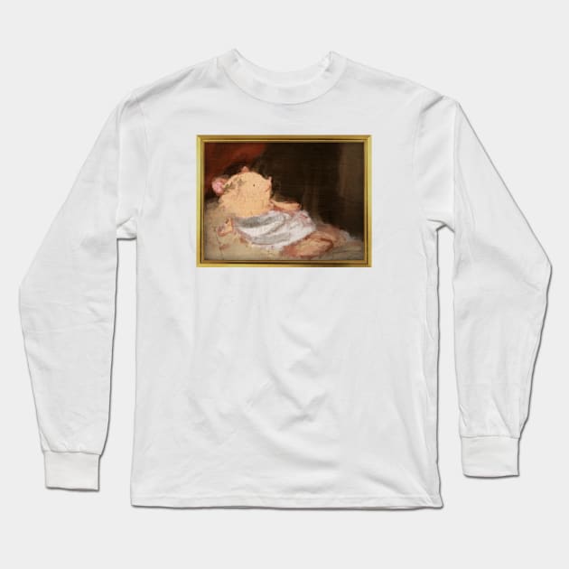 Lisa Painting Long Sleeve T-Shirt by naturalhabitatshorts